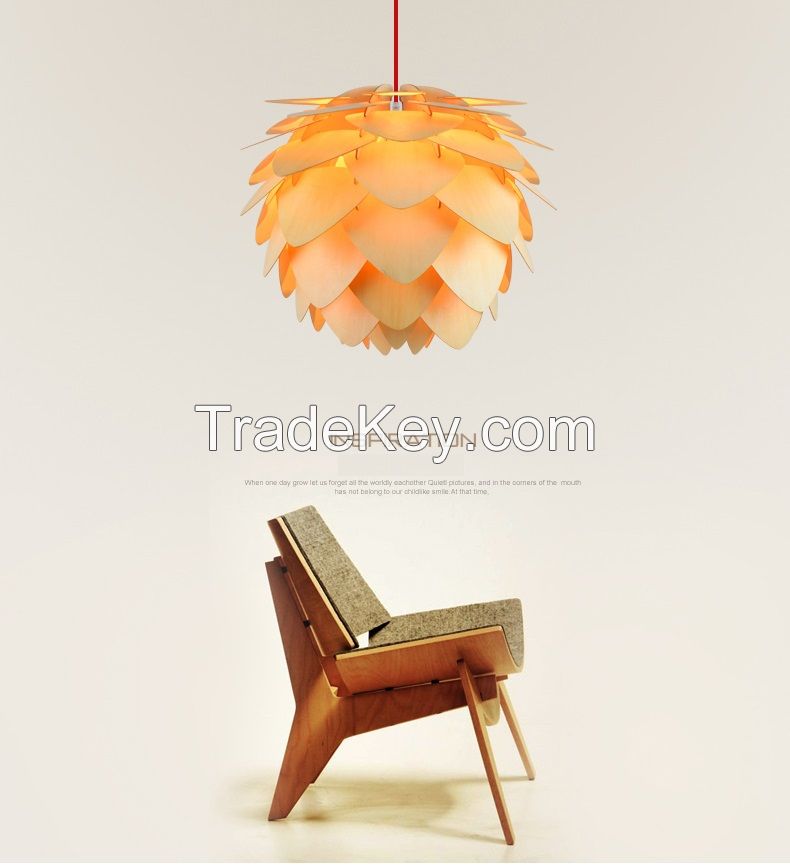 SL creative living room pendant lights wood pendant lamp coffee room pendant lighting fixture J0014 fashion wood pendant lamp
