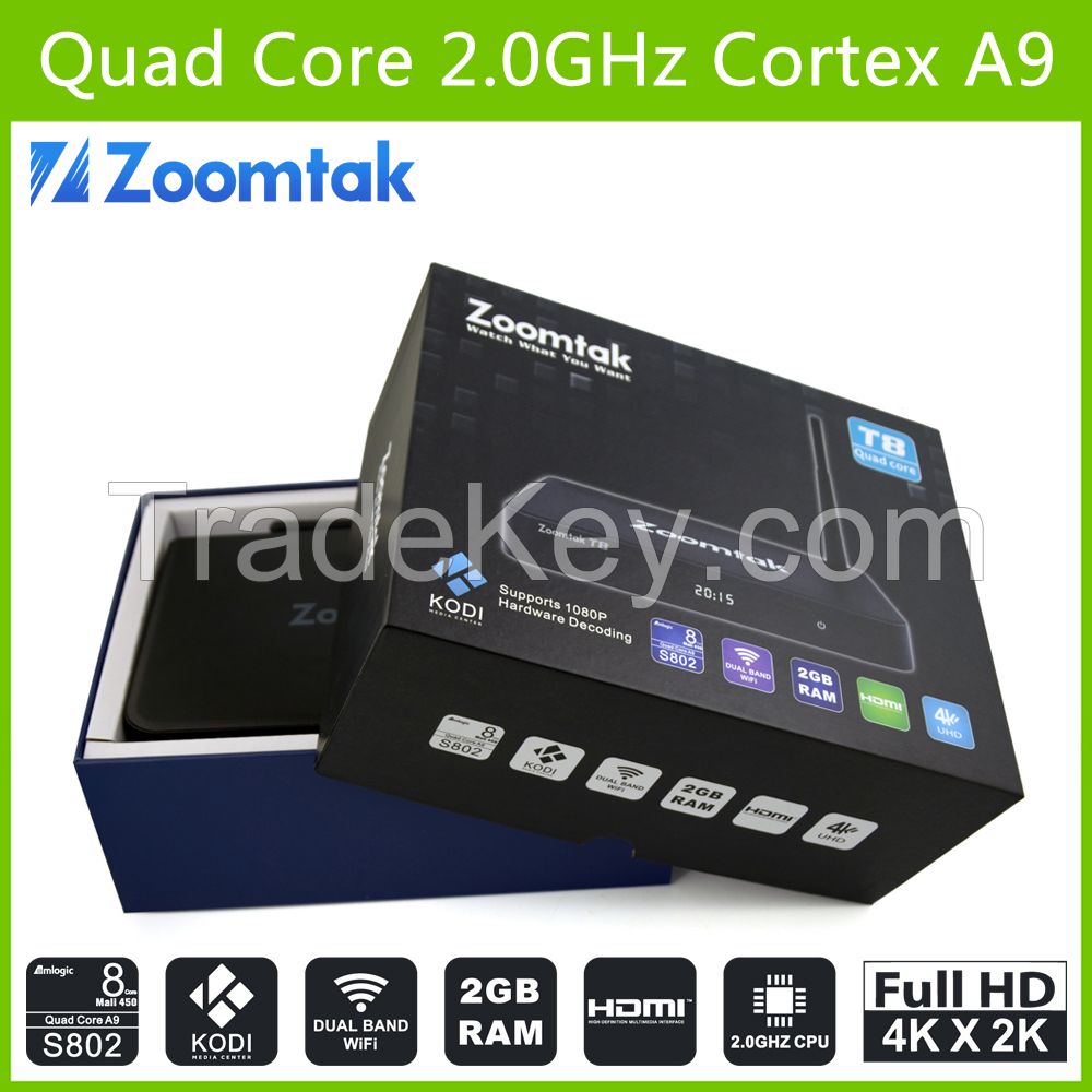Zoomtak T8 Android Smart TV Box