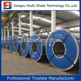 Prime Quality Tinplate Coil for Food Can End Lid