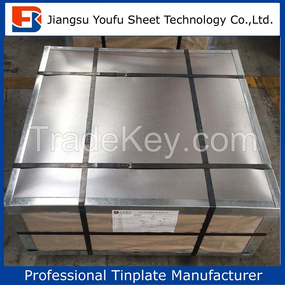 Prime electrolytic tinplate sheet