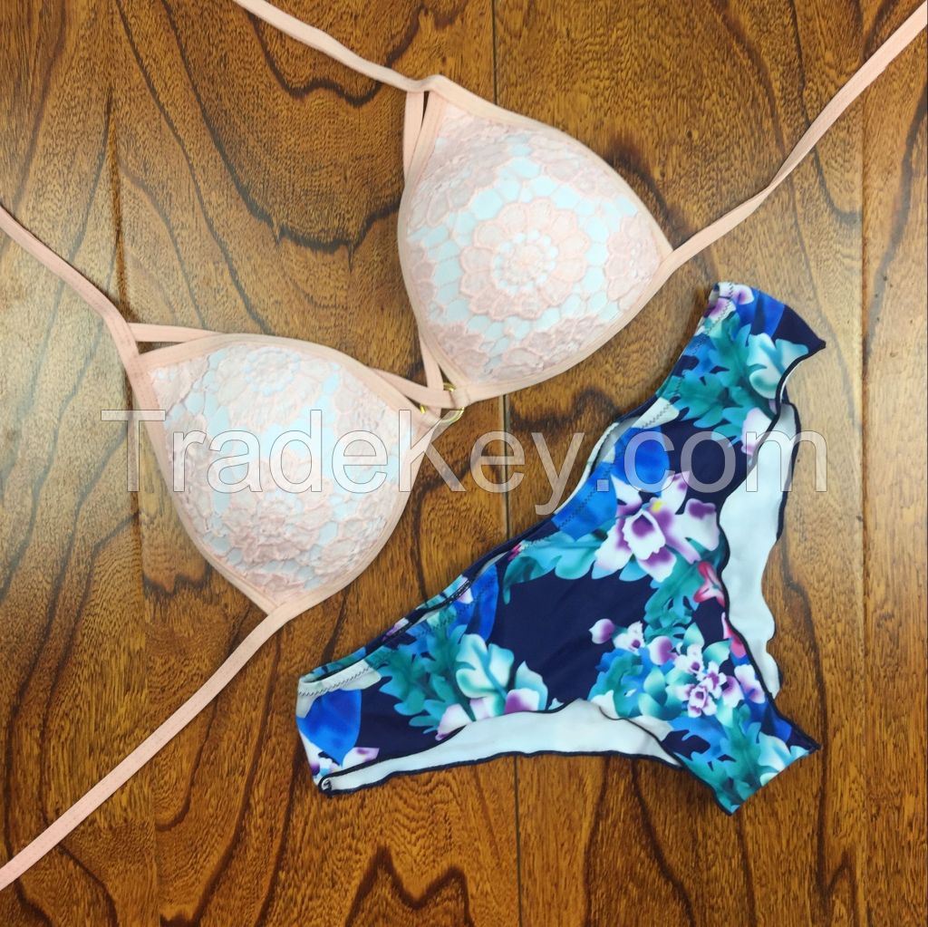 Two-piece sexy bikini Swimwear Suit