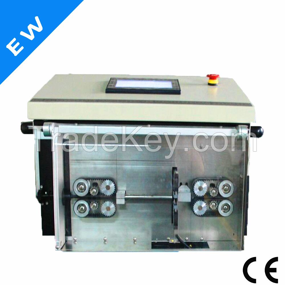 EW-05F automatic flat/round cable computer wire stripping machine