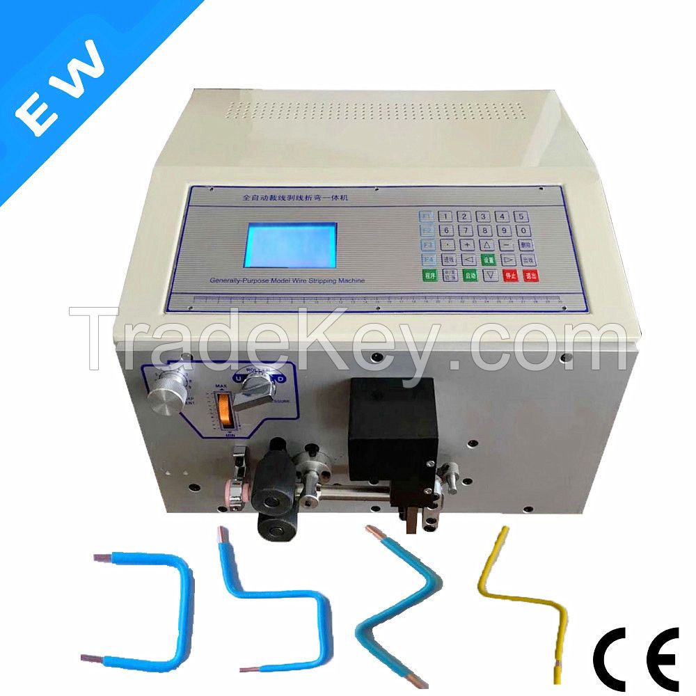 EW-08A-1 wire stripping bending machine , angle bender , wire bender