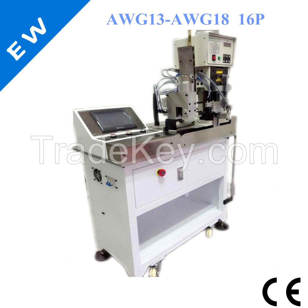 EW-21C Semi-auto Wire crimping Machine for Flat Ribbon Wire