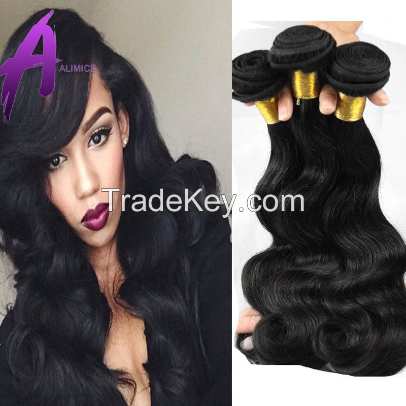 Wholesale Silky Straight hair, 100% remy virgin human hair extension, Unprocessed brazilian hair