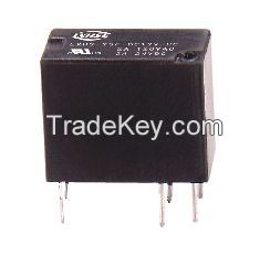 pcb relays Electromagnetic  Relay 23F 5pins 6v 12v 24v 2A Good quality 