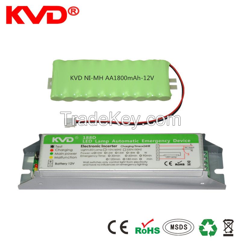KVD 188D LED emergency power supply 10W*1.5h