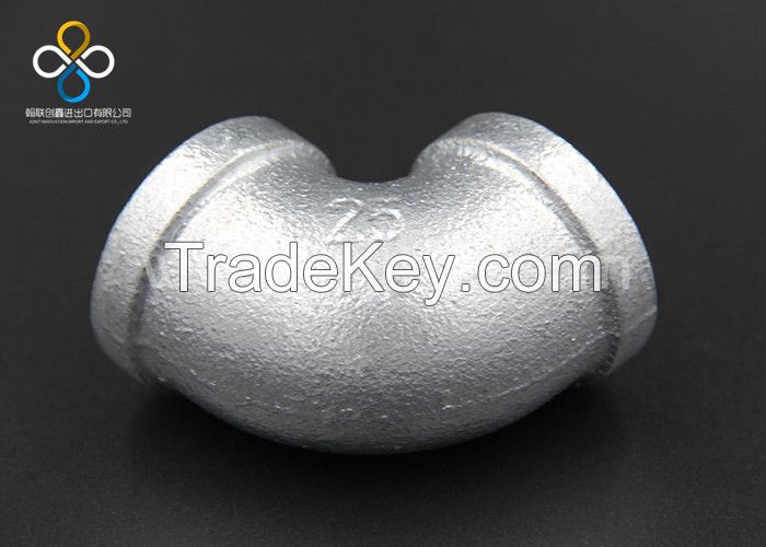 Hot dip galvanized malleable iron pipe fittings-Elbow