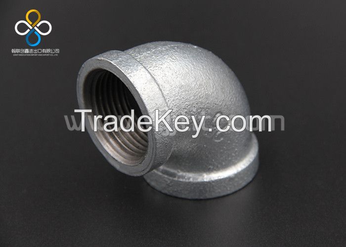 Hot dip galvanized malleable iron pipe fittings-Elbow