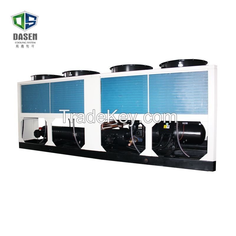 293kw High Efficient Bitzer Compressor Air Cooled Screw Water Chiller