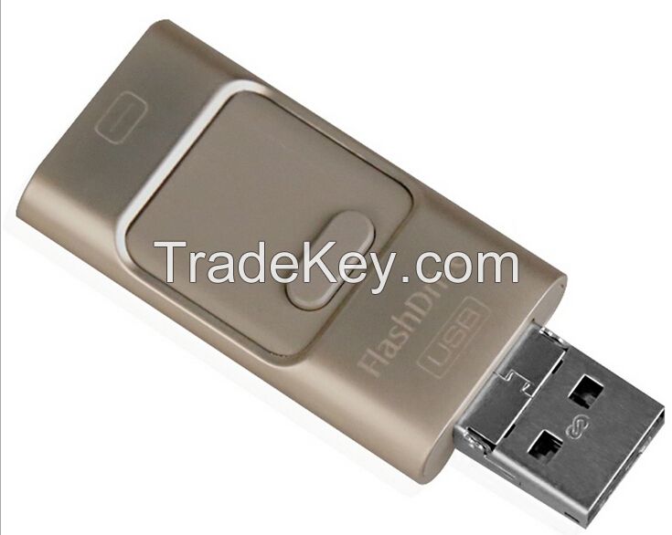 3-in-1 USB flash drive