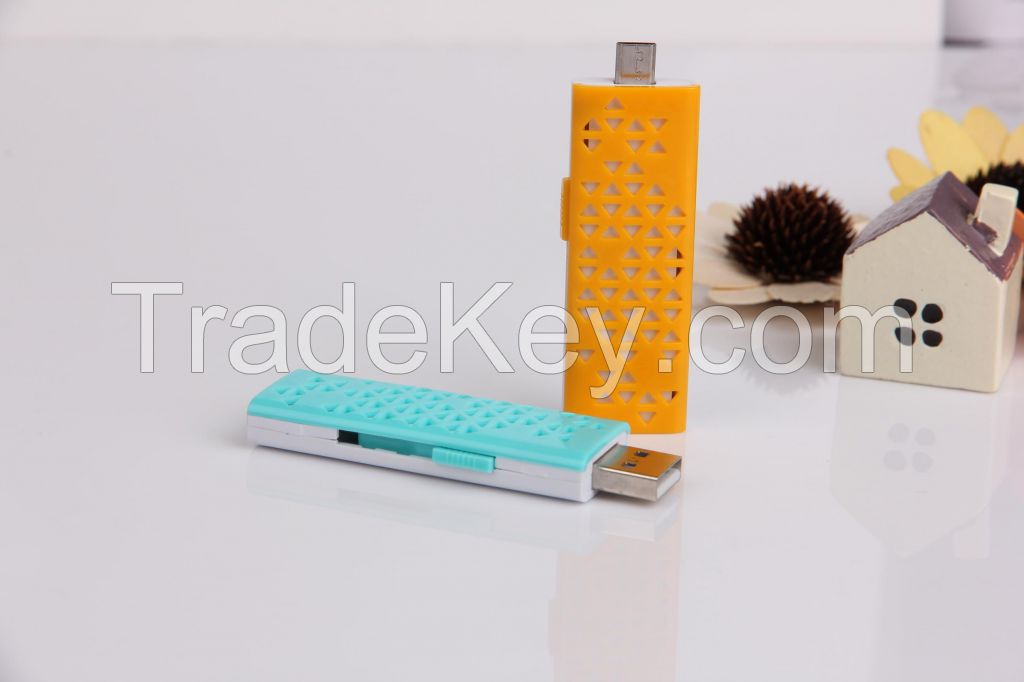 2-in-1 USB flash drive 