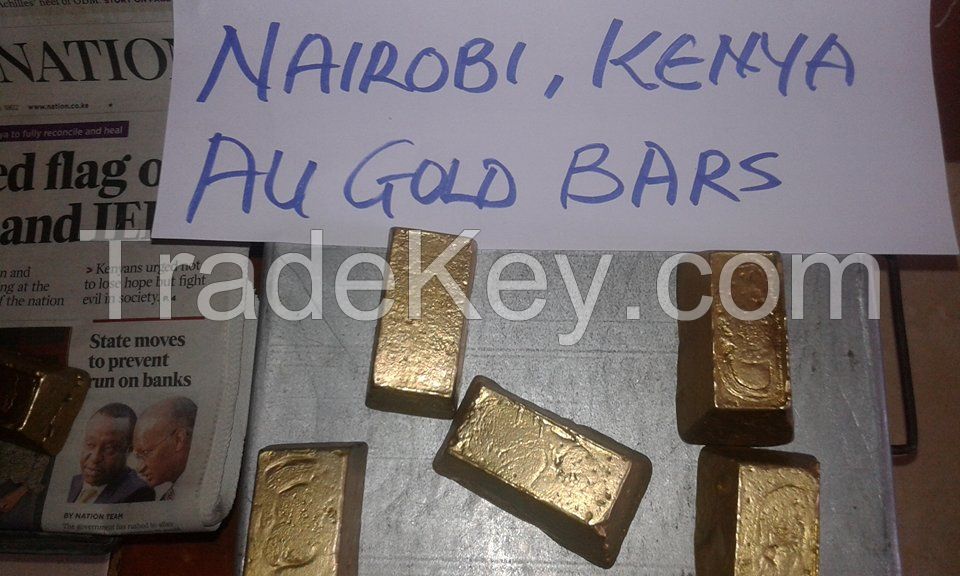 AU Gold Dore Bars, Dust & Uncut Diamonds For Sale