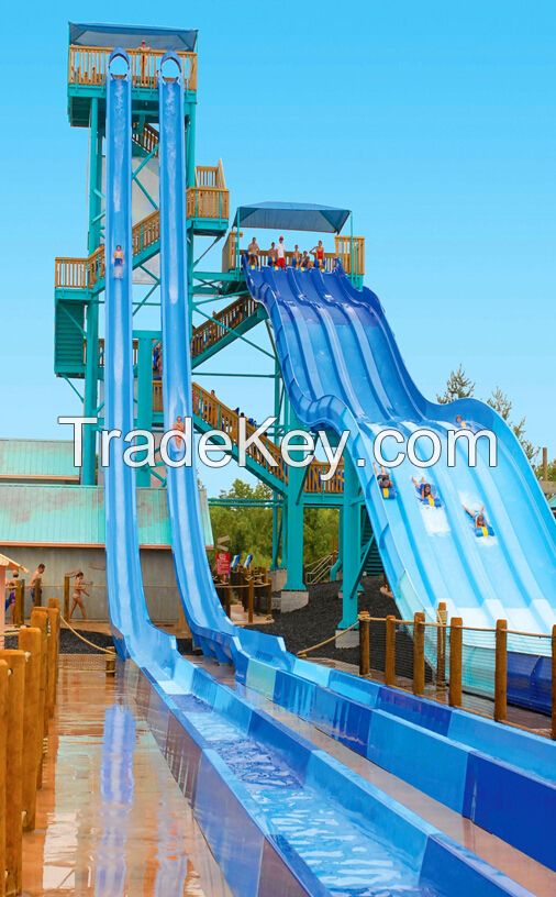 Water Amusement Park Equipment Slide Board Colorful Slide Adult Children Good Quality Negotiable HLWATER-3