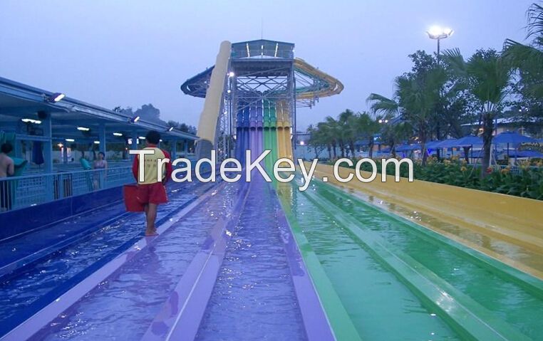 .Water Amusement Park Equipment Slide Board Colorful Speed Slide Adult Children HLWATER-4