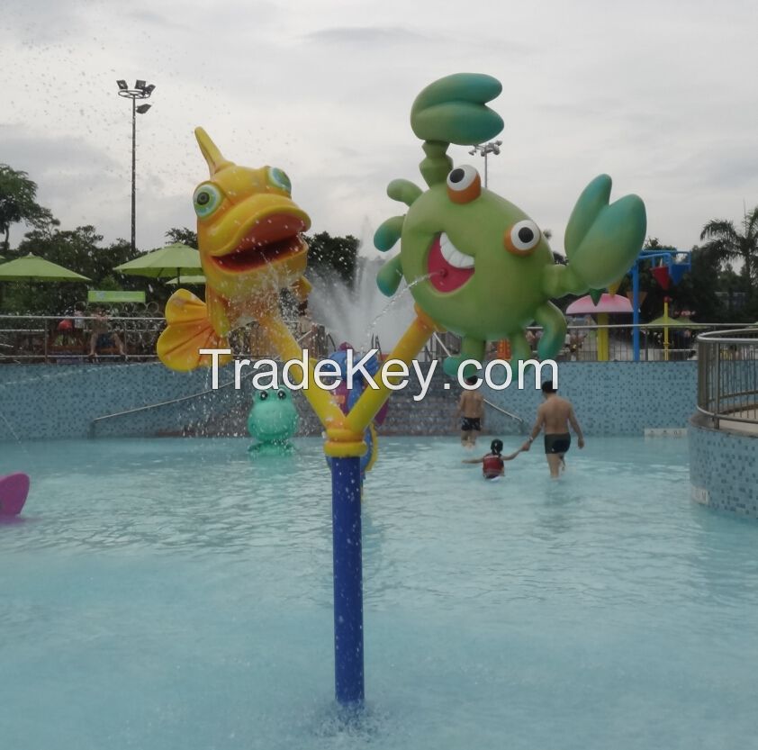 Water Park Equipment Spraying Water Amusement Park Children Negotiable Negotiable Sprinkler Goods Cute High Quality Negotiable HLWATER-22