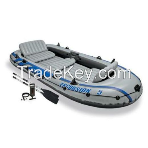 Intex Excursion 5 Inflatable Rafting Dinghy Boat 