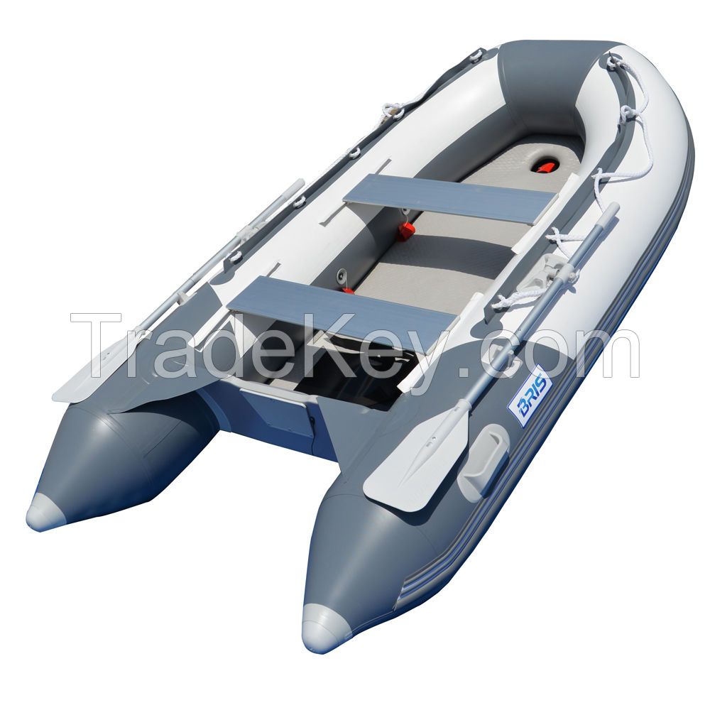 3.3M INFLATABLE BOAT TENDER DINHGY POOTON FISHING BOAT WITH AIR-DECK FLOOR 