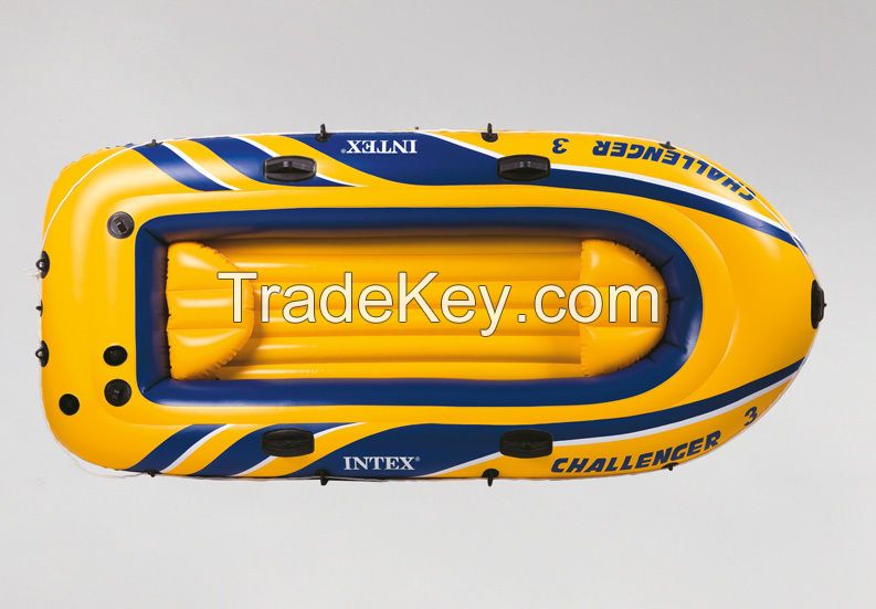 INTEX Challenger 3 Inflatable Boat 