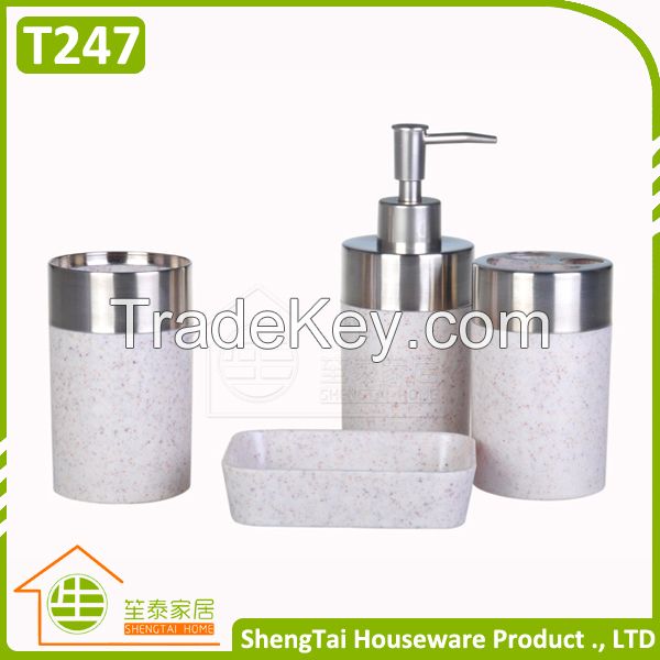 Stone Marble Design European Style Latest Home Bathroom Sanitary Set