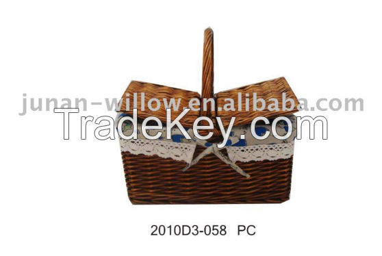 picnic willow basket