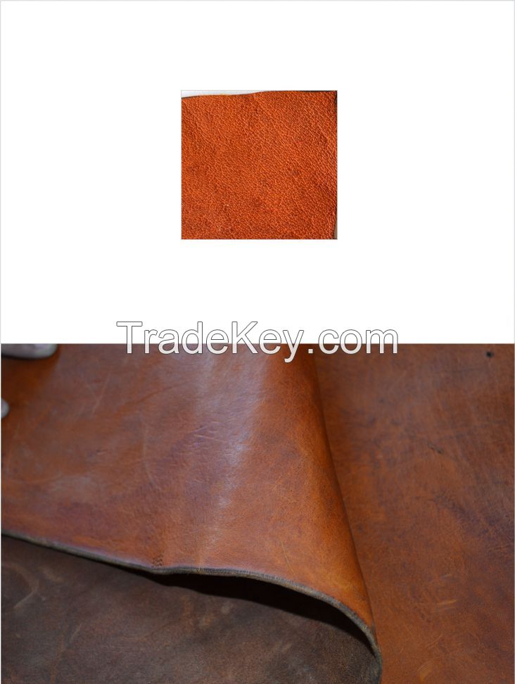 Natural leather