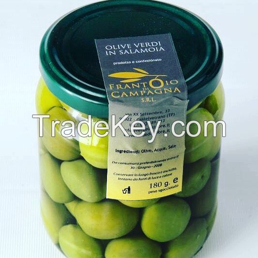 Verde D'Ottobre Olive in salamoia