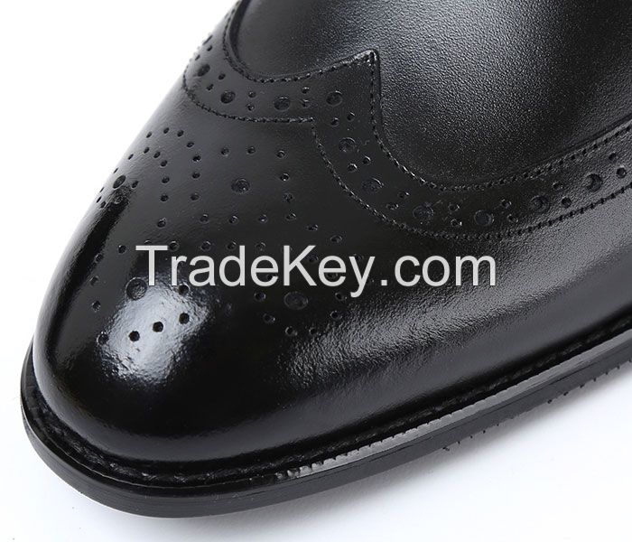 Man's genuine leather dress shoes, business shoes, casual shoes, nice quality shoes, bespoke