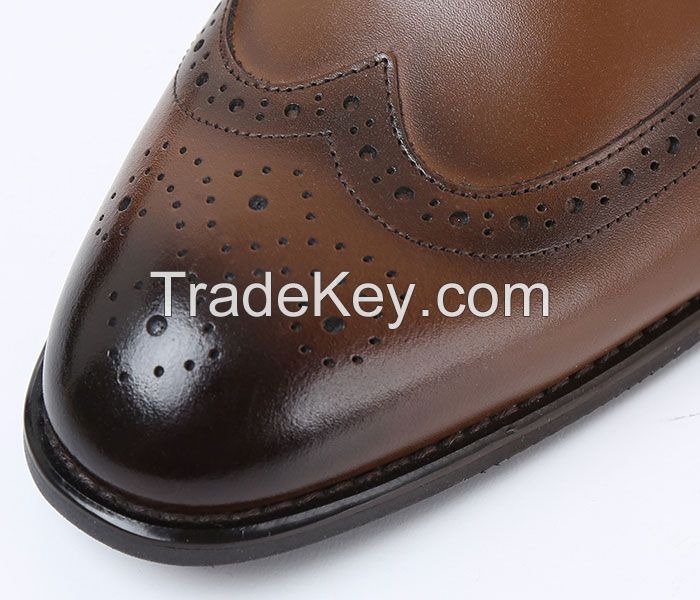 Man's genuine leather dress shoes, business shoes, casual shoes, nice quality shoes, bespoke