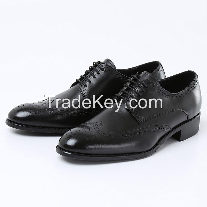 Man's genuine leather dress shoes, business shoes, casual shoes, nice quality shoes, bespoke