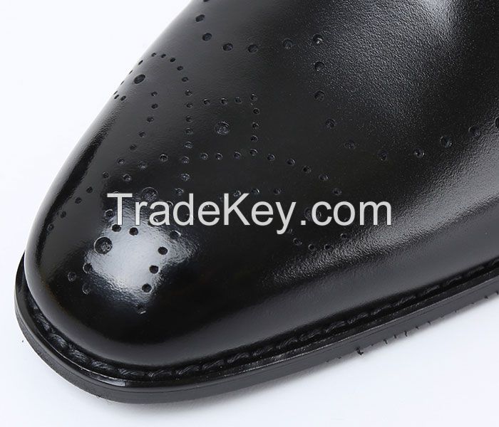 Man's genuine leather dress shoes, business shoes, casual shoes, nice quality shoes, bespoke