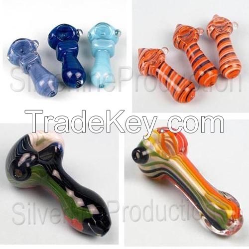 COLOUR CHANGE GLASS SMOKING PIPES