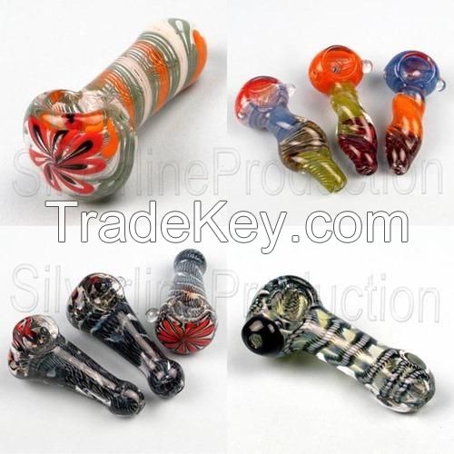 COLOUR CHANGE GLASS SMOKING PIPES