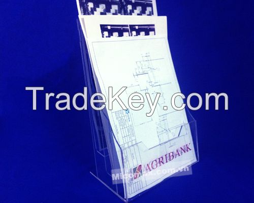 Acrylic Brochure Leaflet Holder