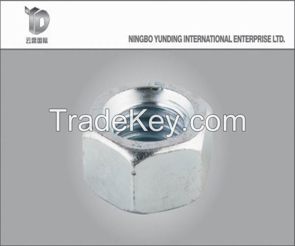 Chinese Good Quality Hot Sale Hexagonal Nut, Zp/Plain/HDG, Grade4.8/5.8/6.8/8.8/10.9