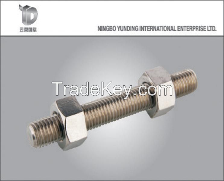 Sell Well Thread Rod with Two Hexagonal Nuts