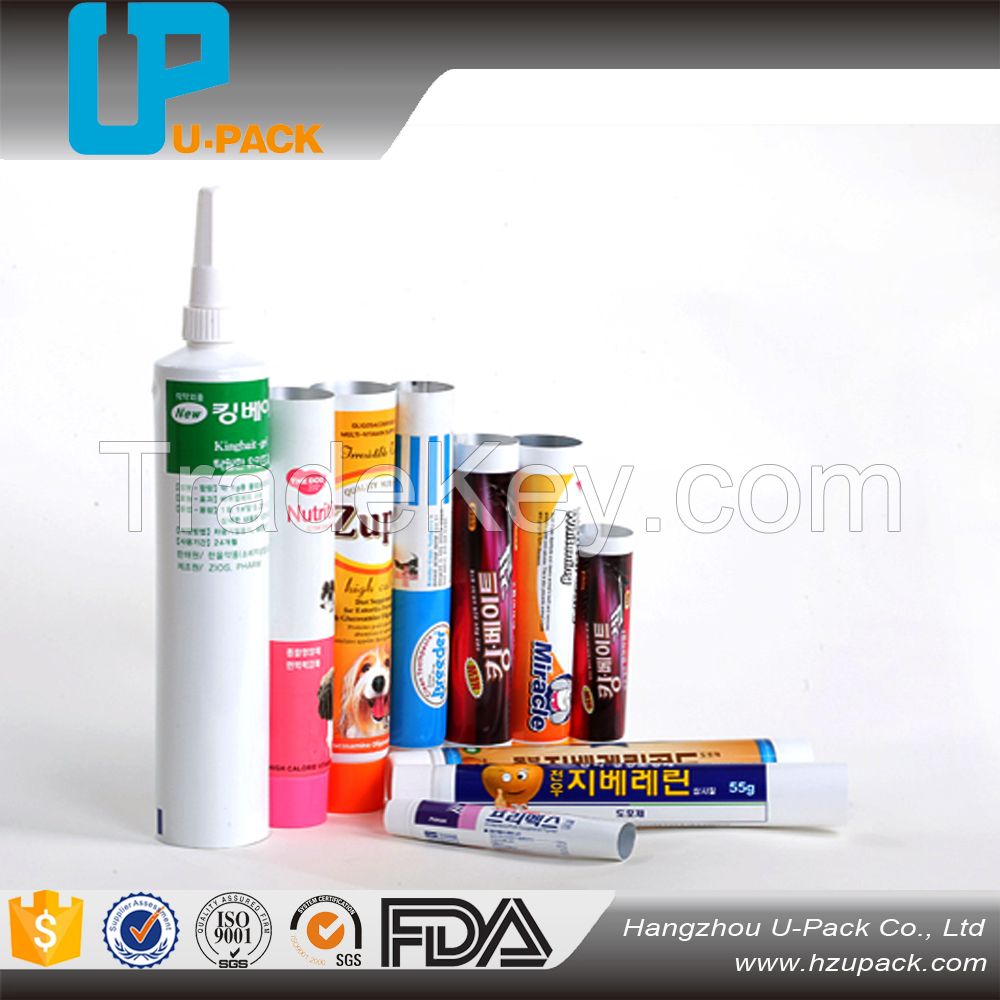 ABL plastic/aluminum laminated tooth paste packaging tube