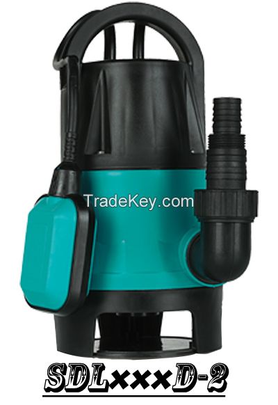 (SDL400D-2) Plastic Garden Submersible Pump with Float Switch for Dirty Water