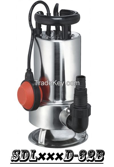 (SDL400D-31A) Stainless Steel Cheapest Price Garden Submersible Pump with Float Switch for Dirty Water