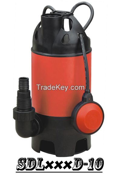 (SDL400D-2) Plastic Garden Submersible Pump with Float Switch for Dirty Water