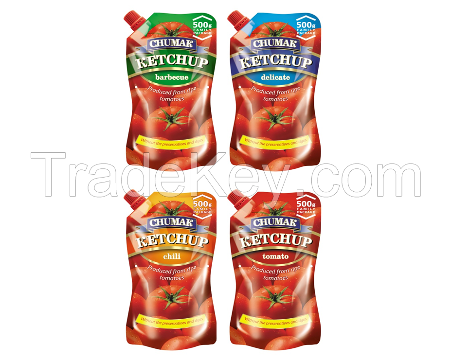 KETCHUP, DOY PACK 17, 6 OZ