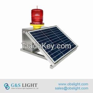 Medium-intensity Type B Solar Aviation Obstruction Light