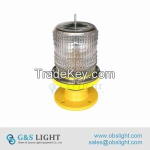 Low intensity Solar Powered Aviation Obstruction Light/aircraft warning light