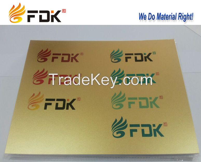 Pvc Golden Sheet For Inkjet Printer