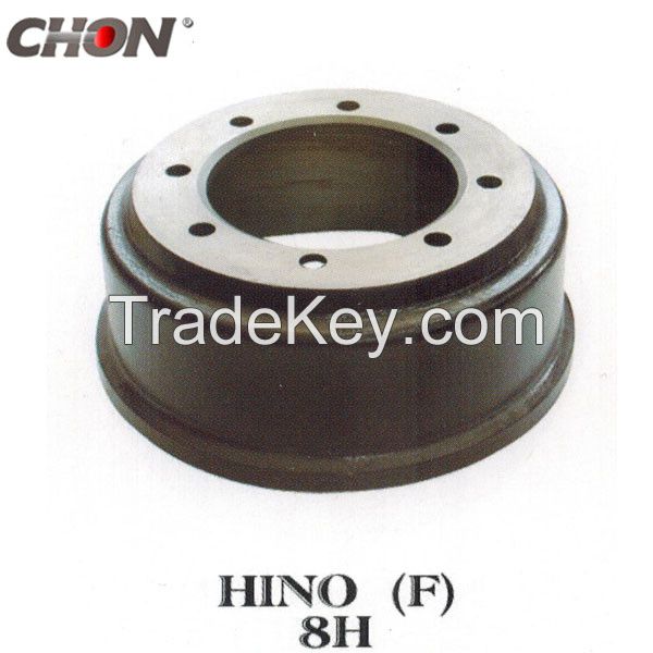 Hino brake drum 43512-1750 truck brake parts