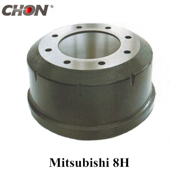 brake drum Mitsubishi MC807783 truck parts FV320 rear axle