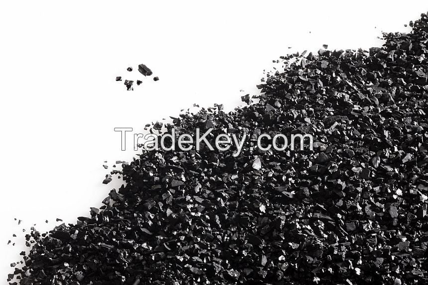 Anthracite filter media for sea water treatment