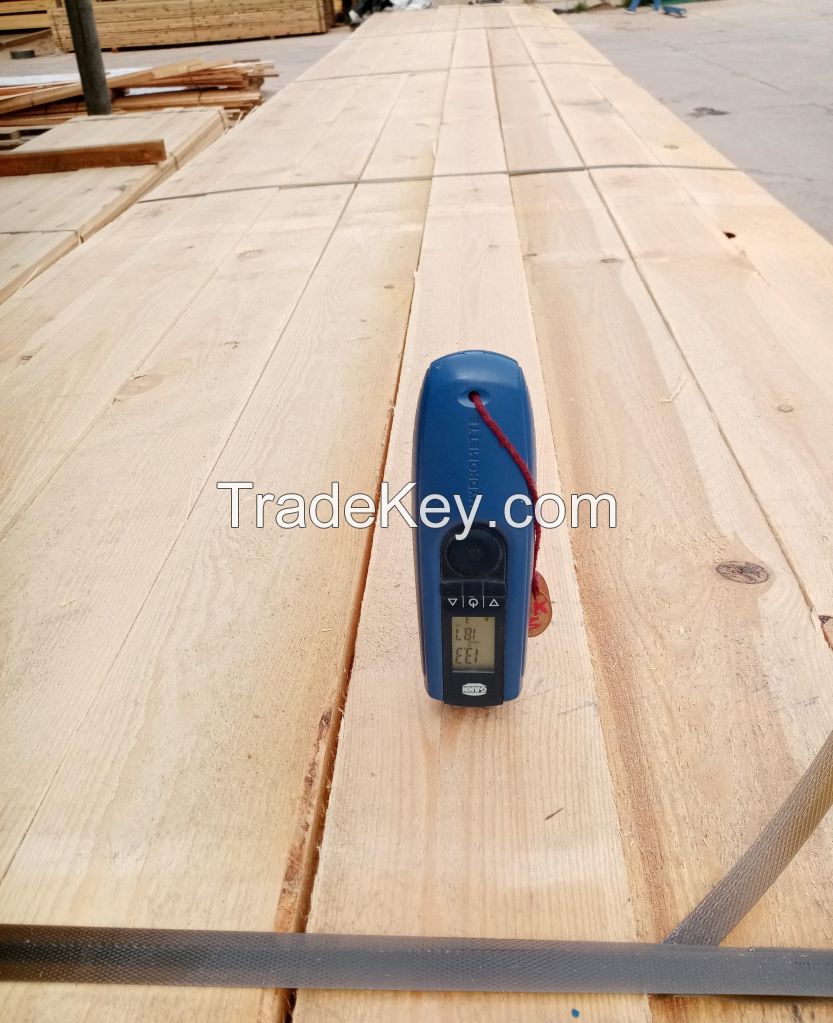 KD Pine/Spruce Lumber for Sale, 22+ mm Thickness