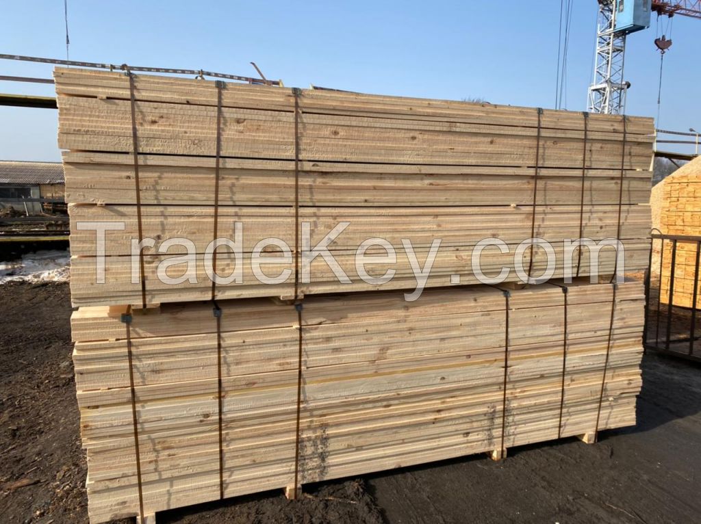 KD Pine/Spruce Lumber for Sale, 22+ mm Thickness