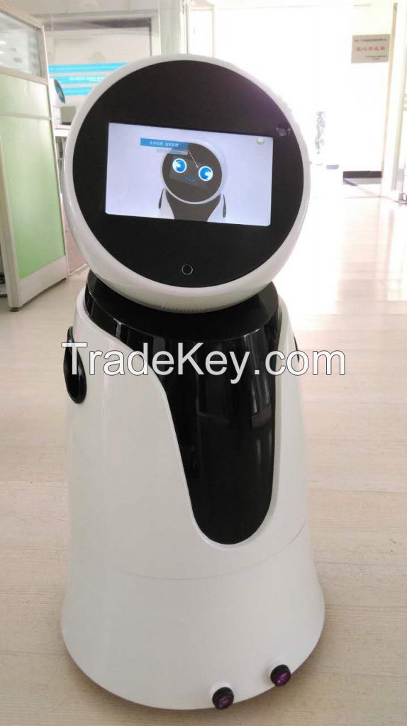 Smart Walking Robot with Camera and Wheels, A Talking Robot